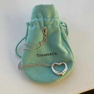 Tiffany & Co. Elsa Peretti Open Heart Pendant Medium